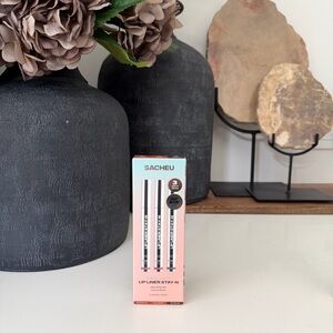 Sacheu peel off lip liner stay 3 pack